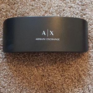 Armani exchange eyeglasses case.